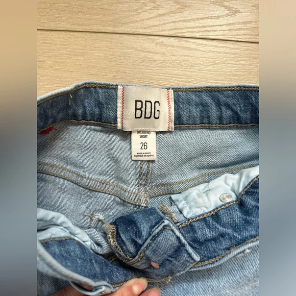BDG Women's Blue Shorts Size 26 - Picture 2 of 5
